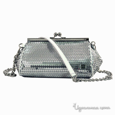 Клатч-косметичка Dimanche, цвет цвет серебро