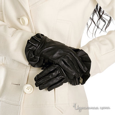 Перчатки Guess, цвет цвет черный