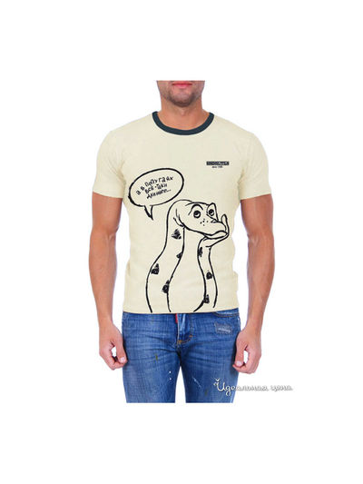 Футболка Dobroforever, цвет цвет экрю