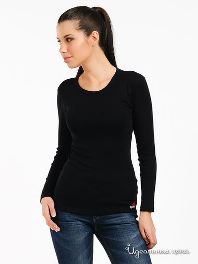 Лонгслив Lopoma, цвет цвет черный