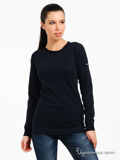 Лонгслив Lopoma, цвет цвет темно-синий