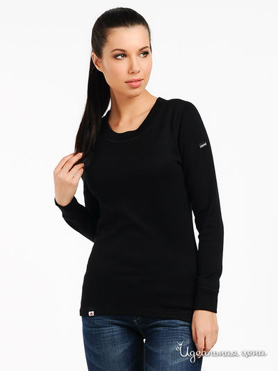 Лонгслив Lopoma, цвет цвет черный