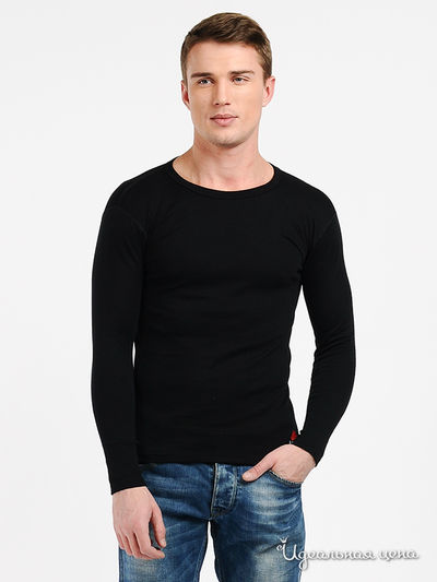 Лонгслив Lopoma, цвет цвет черный