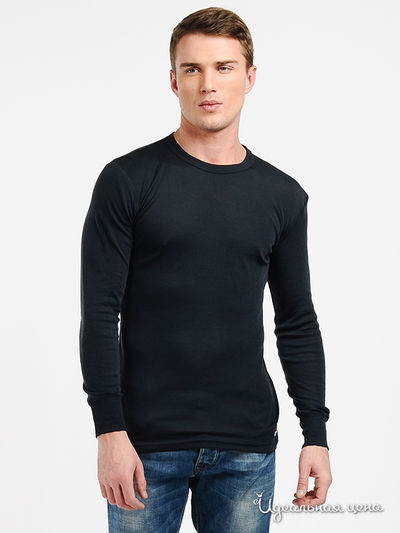 Лонгслив Lopoma, цвет цвет индиго