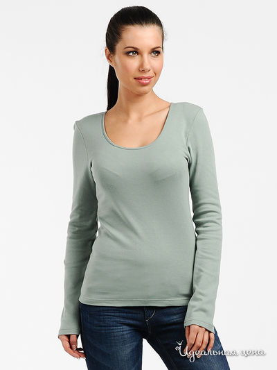 Лонгслив Infil, цвет цвет пепельно-изумрудный