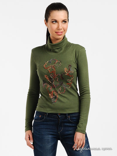 Водолазка Infil, цвет цвет зеленый