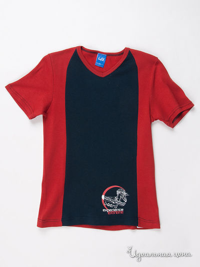 Футболка Infil, цвет цвет синий / красный