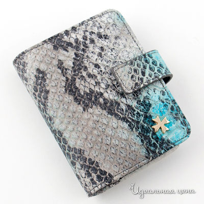 Визитница Vasheron, цвет цвет бирюзовый / серый