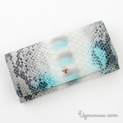 Кошелек Vasheron, цвет цвет бирюзовый / серый