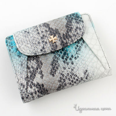 Кошелек Vasheron, цвет цвет бирюзовый / серый