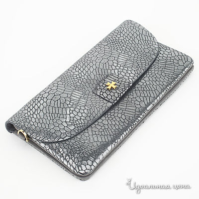 Кошелек-клатч Vasheron, цвет цвет черный / серый