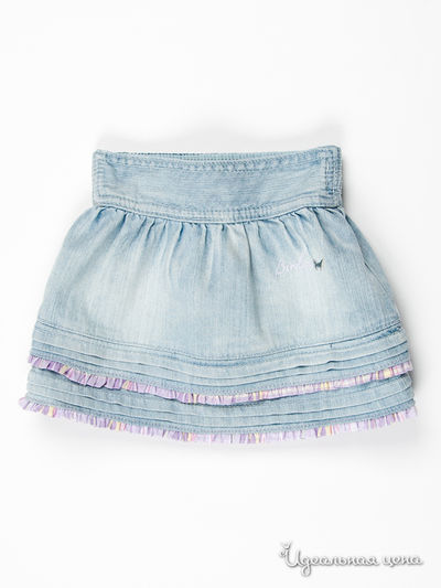 Юбка Bimbus, цвет цвет голубой