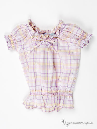 Блуза Bimbus, цвет цвет сиреневый / лимонный