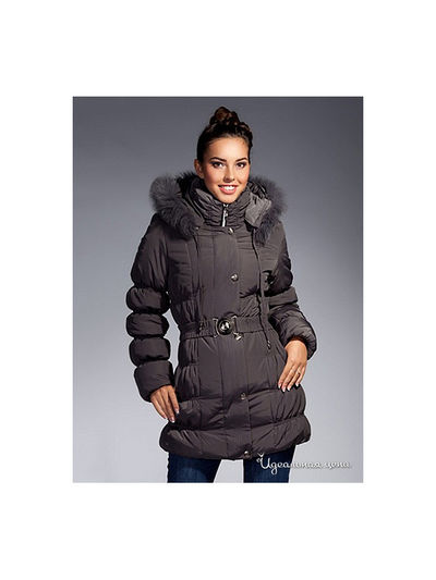 Полупальто Alisaline, цвет цвет графитовый