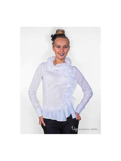 Блуза Satin, цвет цвет белый