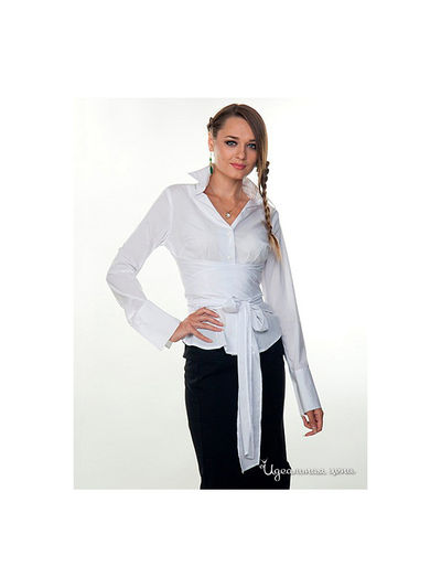 Блуза Satin, цвет цвет белый