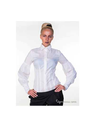 Блуза Satin, цвет цвет белый