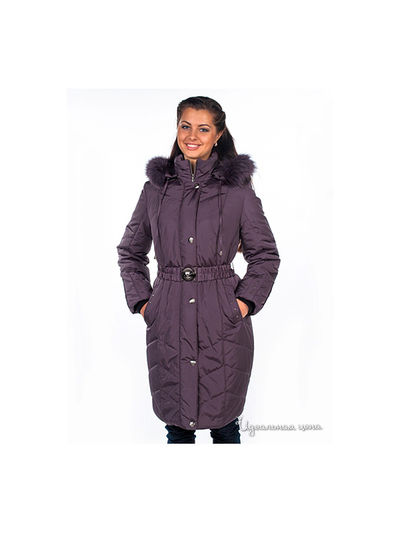 Пальто Alisaline, цвет цвет баклажановый