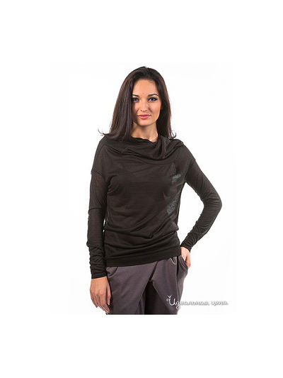 Блуза Satin, цвет цвет черный