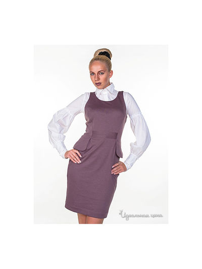 Платье Satin, цвет цвет сиреневый