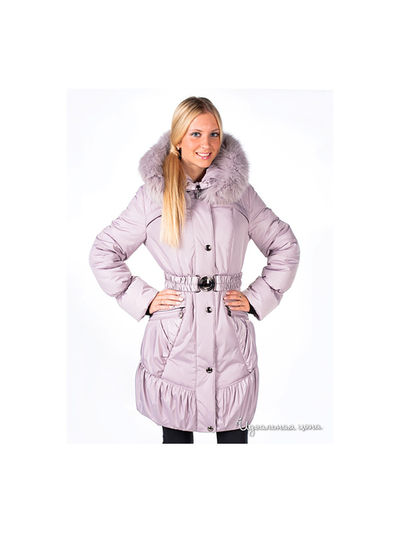 Полупальто Alisaline, цвет цвет светло-сиреневый