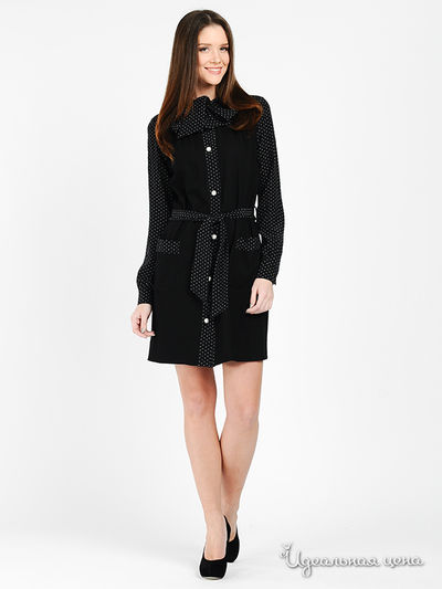 Платье Love Moschino, цвет цвет черный