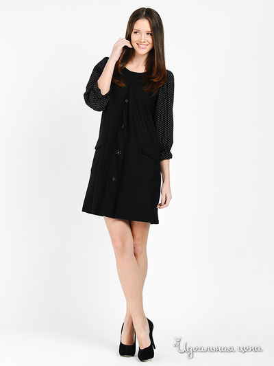 Платье Love Moschino, цвет цвет черный