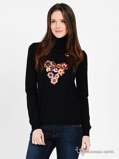 Водолазка Love Moschino, цвет цвет черный