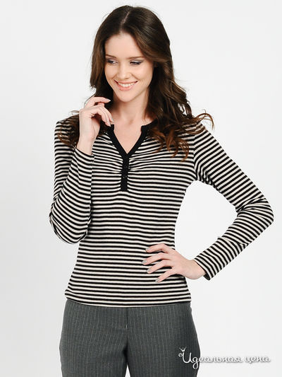 Блуза Gabriela, цвет цвет черный / молочный