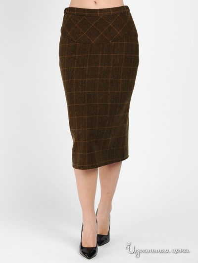 Юбка Gabriela, цвет цвет оливковый