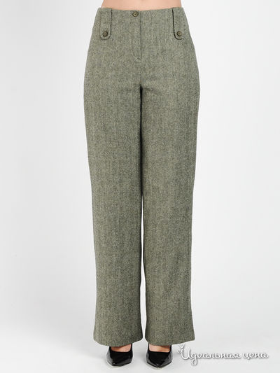 Брюки Gabriela, цвет цвет серо-зеленый