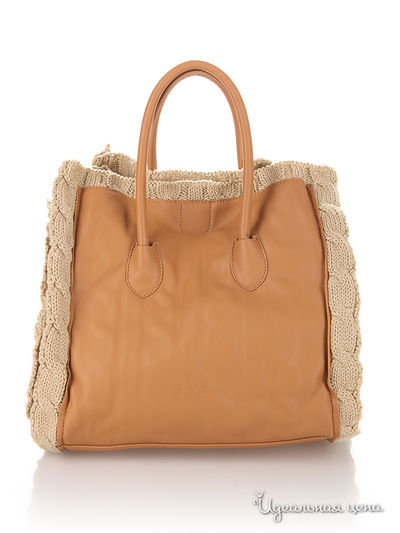 Сумка Vittorio Richi, цвет цвет бежевый