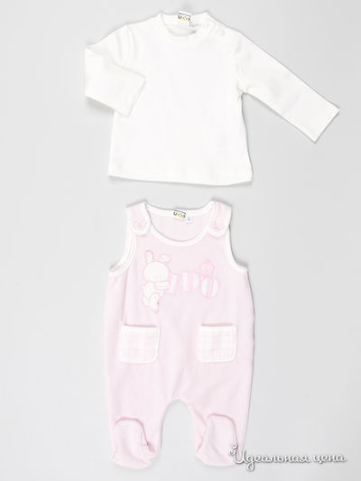 Комплект Dodipetto, цвет цвет розовый / молочный