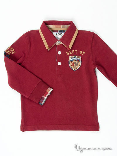 Поло Dodipetto, цвет цвет бордовый