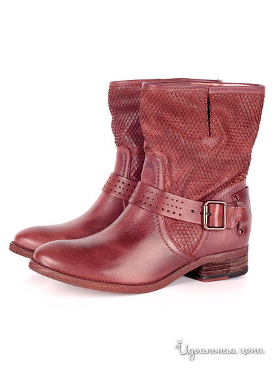 Полусапоги Felmini, цвет цвет красный