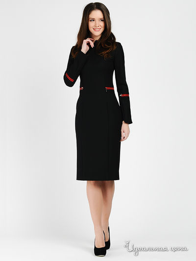 Платье Shipilova, цвет цвет черный