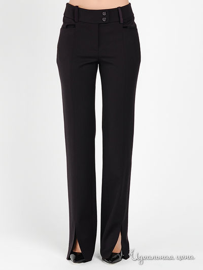 Брюки Shipilova, цвет цвет баклажановый