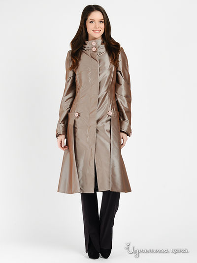 Пальто Shipilova, цвет цвет жемчужно-бежевый