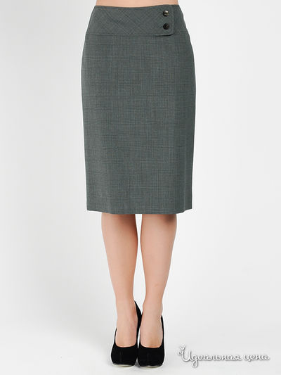 Юбка Shipilova, цвет цвет темно-зеленый