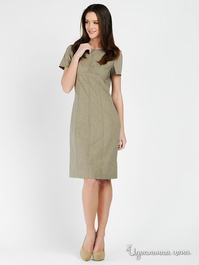 Платье Shipilova, цвет цвет болотный