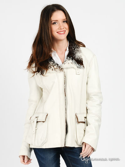 Куртка Society, цвет цвет белый