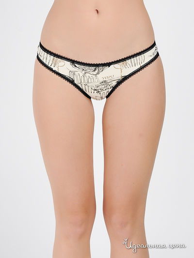 Трусы Yax, цвет цвет слоновой кости / черный