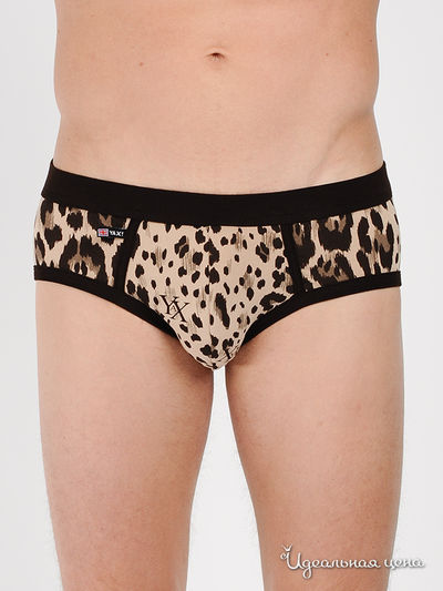 Трусы Yax, цвет цвет шоколадный / песочный