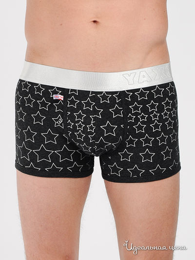 Трусы Yax, цвет цвет темно-серый меланж