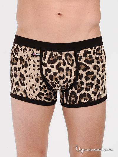 Трусы Yax, цвет цвет шоколадный / песочный