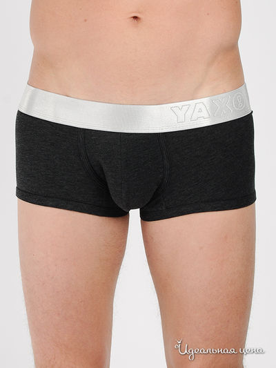 Трусы Yax, цвет цвет темно-серый меланж