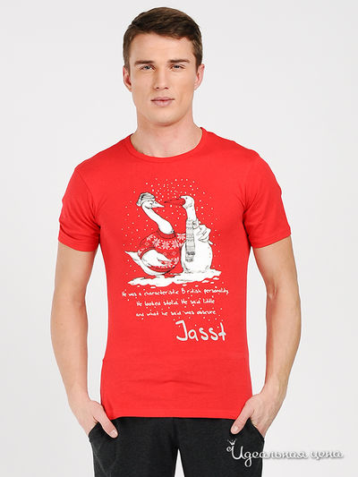 Футболка Jasst, цвет цвет красный