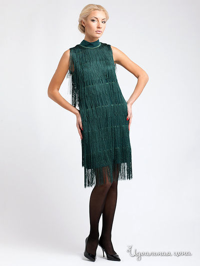 Платье Levall, цвет цвет изумрудный