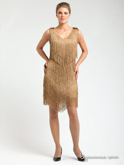 Платье Levall, цвет цвет золотистый