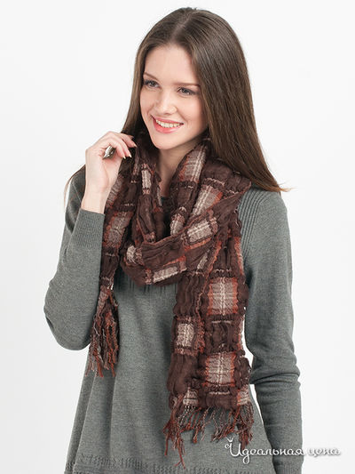 Шарф Star Rise, цвет цвет шоколадный